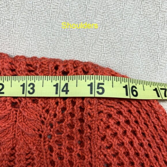 Unique! Handmade Crochet Long Sleeve Shirt - Picture 3 of 7